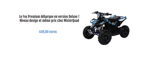 Jumpy Premium 49cc 6 - quad thermique enfant